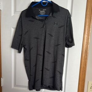 Under Armour Black Polo Shirt Classic Style